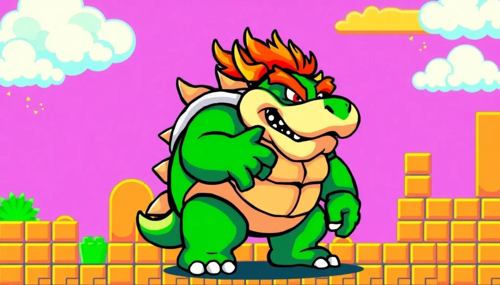 8 bit bowser